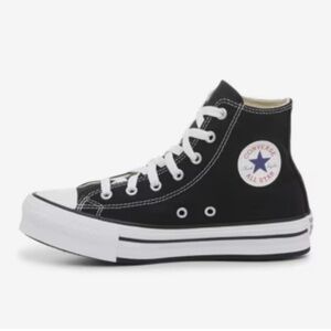 Converse Chuck Taylor All Star Lift High-Top Sneakers Kids- Black & White